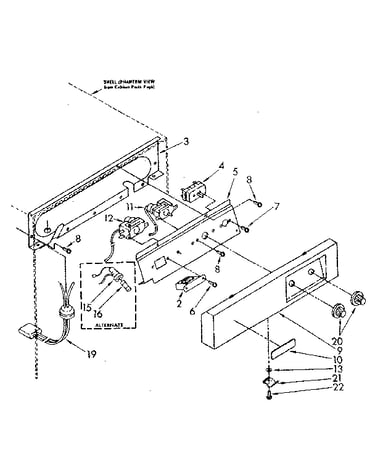 Escutcheon and control components