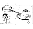 Kenmore 867762050 accessory power vent damper kit diagram