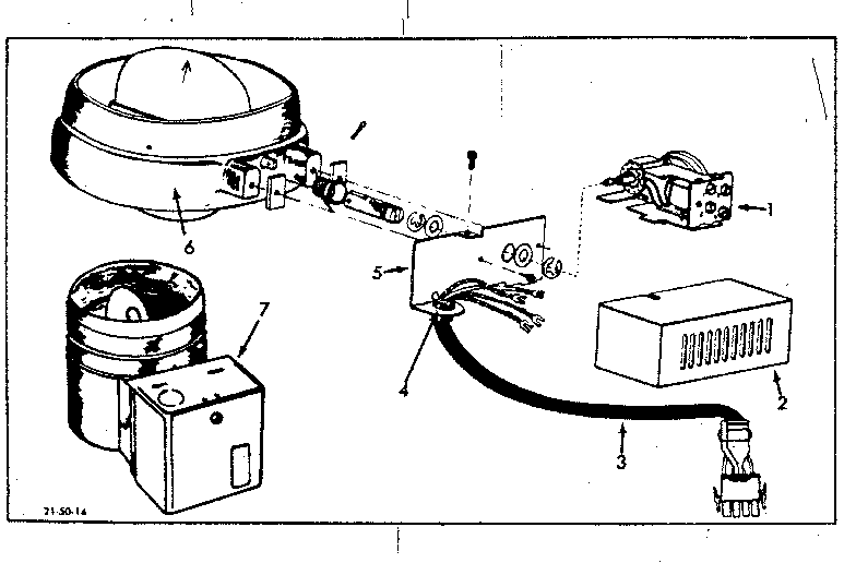 Accessory power vent damper kit