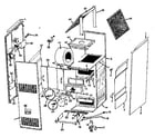 Kenmore 867762361 non-functional replacement parts diagram