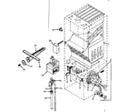 ICP NUGG125DH02 functional replacement parts diagram