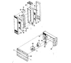 Continental RMG50-IP furnace assembly and optional blower accessory diagram