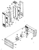 Furnace assembly and optional blower accessory
