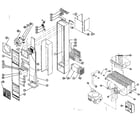 Continental RFT55-IN furnace assembly and control assembly diagram