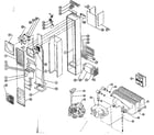 Continental RFT50-ON furnace assembly and control assembly diagram