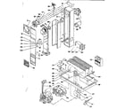 Continental RFD65-OP(R) furnace assembly and control assembly diagram