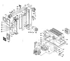 Continental RFD55-OP furnace assembly and control assembly diagram