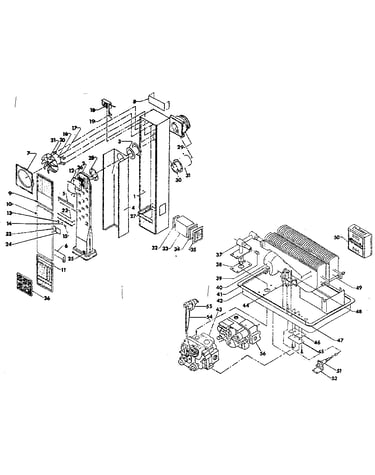 Furnace assembly and control assembly