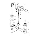 Sears 738676600 drain and overflow diagram