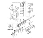 Stanley Bostitch T36-SERIES unit parts/t36-13 diagram