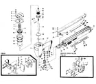 Stanley Bostitch T35-SERIES tacker/t35-8 diagram