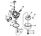 Craftsman 143384432 carburetor diagram