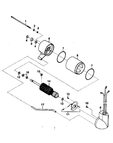 Eletrical motor assembly