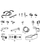 Ice maker installation parts