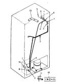 Ice maker installation parts