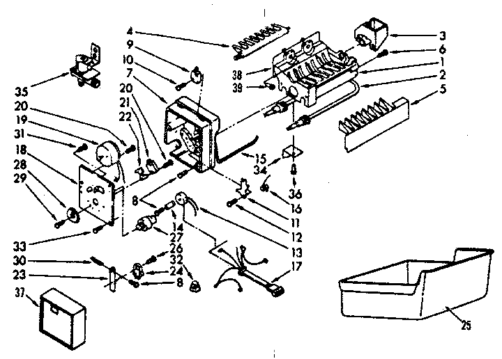 Ice maker parts