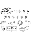 Ice maker installation parts