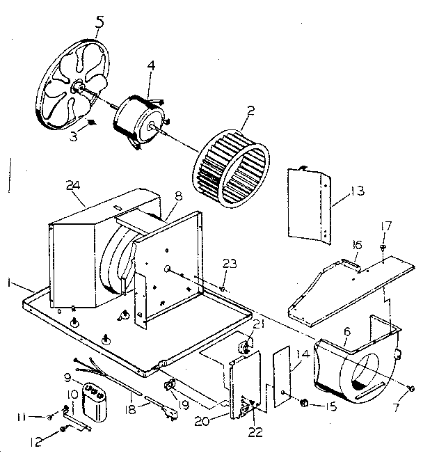 Electrical system air handling parts