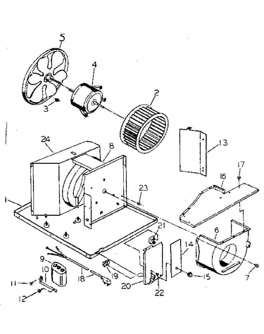 Electrical system air handling parts