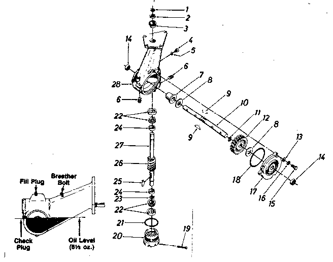 Transmission assembly 717-0304