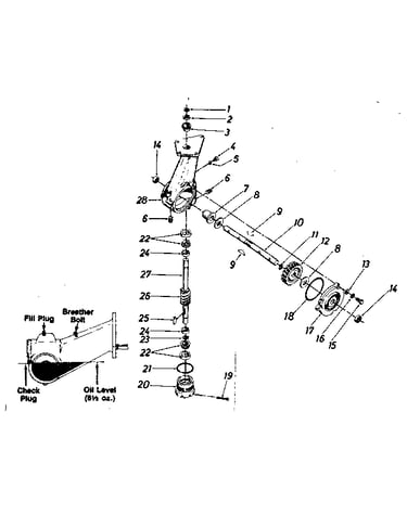 Transmission assembly 717-0304