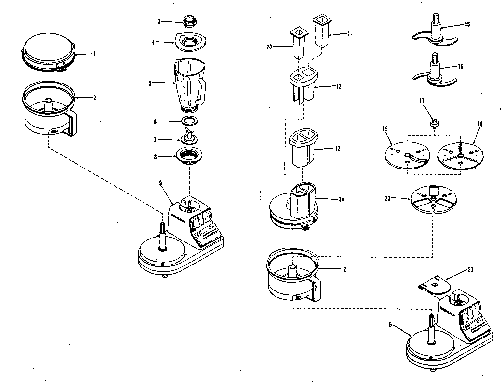 FOOD PROCESSOR ASSEMBLY