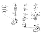 Kenmore 400824100 food processor assembly diagram
