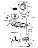 Washer drive system, pump