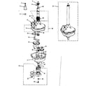 Kenmore 41789695130 transmission, water seal, lower bearing asmy. diagram