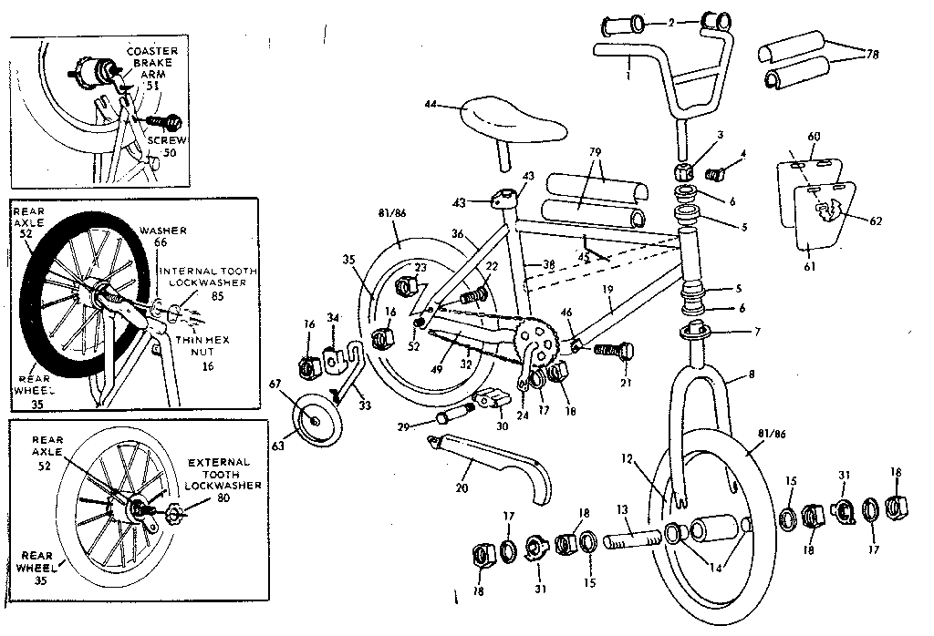 Replacement parts