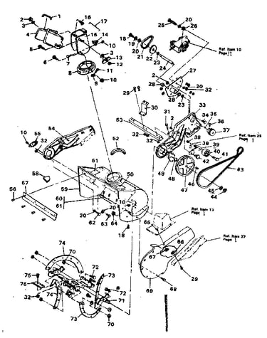 Auger housing assembly