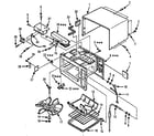 Kenmore 5668844780 cabinet parts diagram