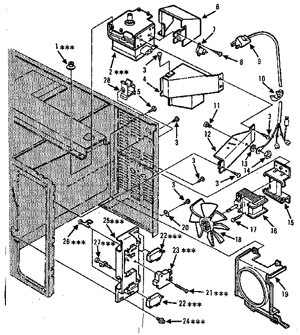 Switches and microwave parts