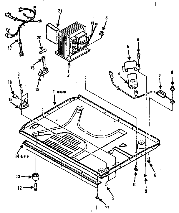 MICROWAVE PARTS