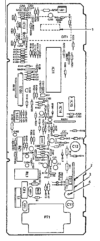 POWER AND CONTROL CIRCUIT BOARD 14817