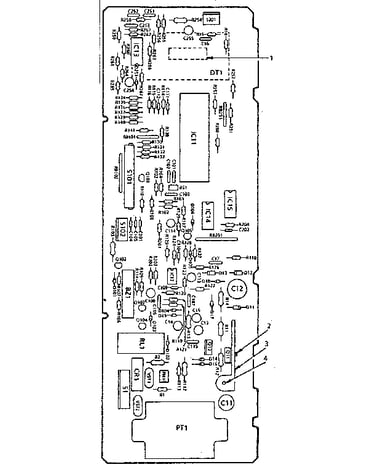 Power and control circuit board 14817