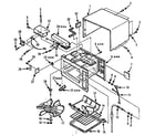 Kenmore 5668844880 cabinet parts diagram