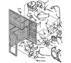 Kenmore 5668844880 switches and microwave parts diagram