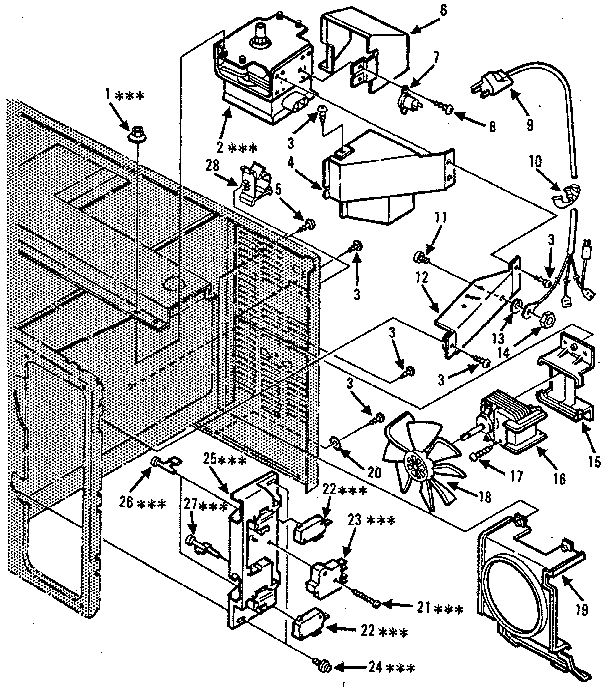 Switches and microwave parts