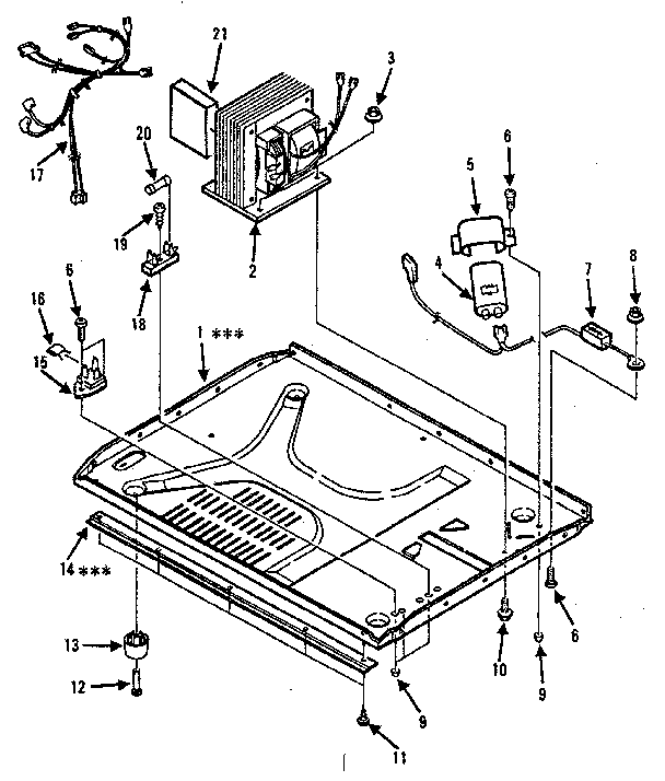 MICROWAVE PARTS