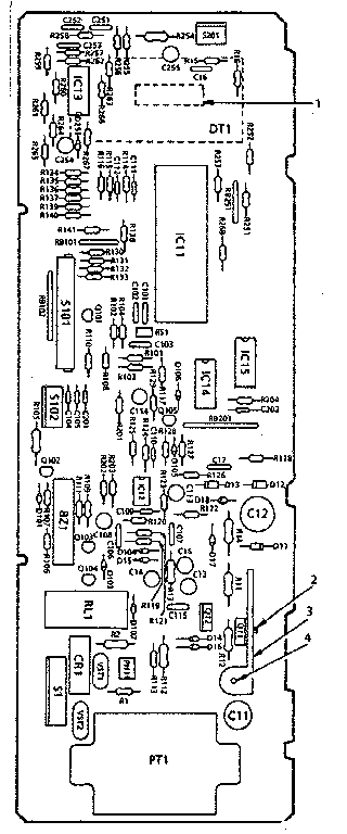 POWER AND CONTROL CIRCUIT BOARD 14817