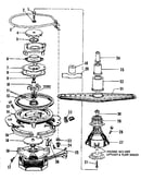 Motor, heater, and spray arm details