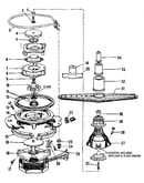 Motor, heater, and spray arm details