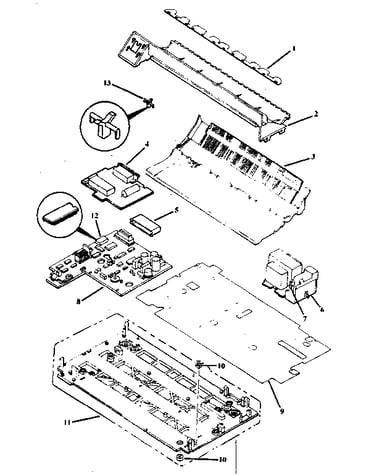 Base and front paper guide
