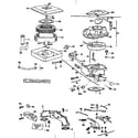 Briggs & Stratton 422400 TO 422499 (0759-01 - 0759-01 air cleaner--carburetor group diagram