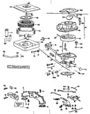 Air cleaner--carburetor group