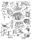 Cylinder, crankshaft and engine base group