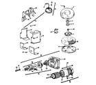 Briggs & Stratton 400707-1507-01 alternator and starter motor group diagram