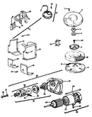 Alternator and starter motor group