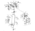 Turco VERTICAL CHEST upright weldment diagram